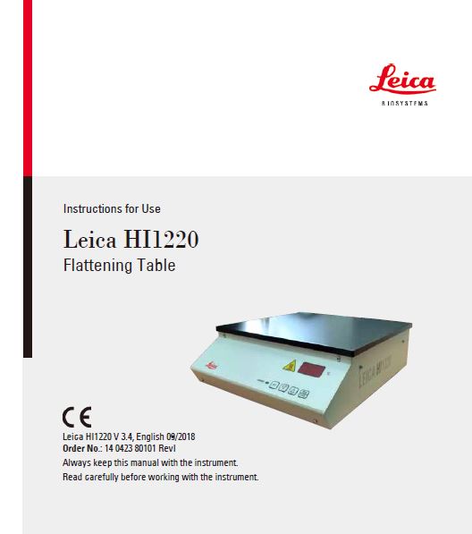 Нагревательный столик leica hi1220