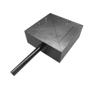 NL 4000 X 002-A 005-100mm Cube Lower Platen Piece