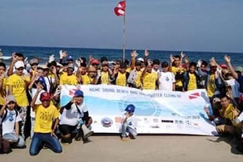 2nd Ngwe Saung Beach Clean-up, 2018